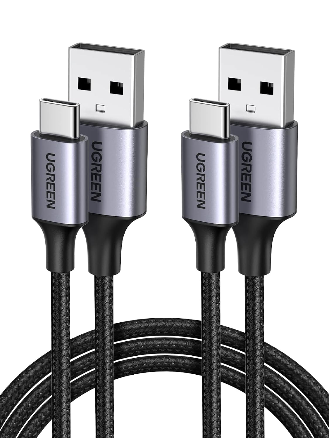 UGREEN USB-A para USB-C, 0,5 m, conjunto de 2