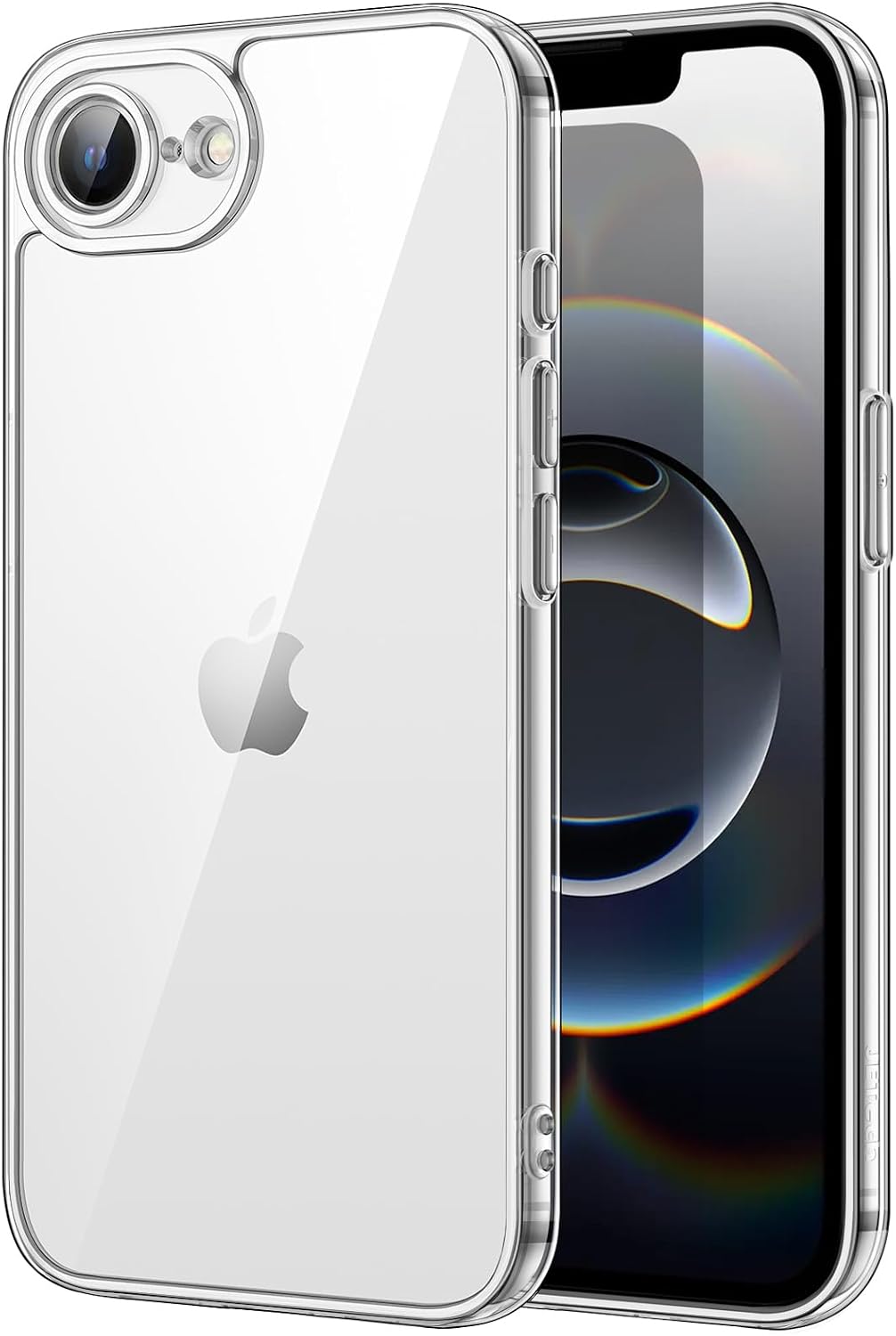 JETech — Capa traseira transparente para Apple iPhone 17e
