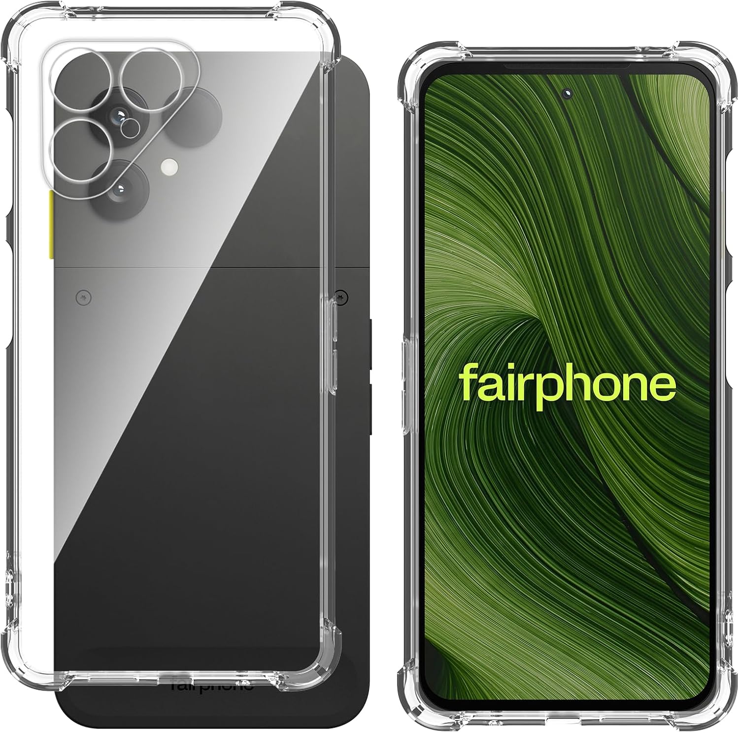 Yenwen Crystal — capa transparente para Fairphone Gen. 6+