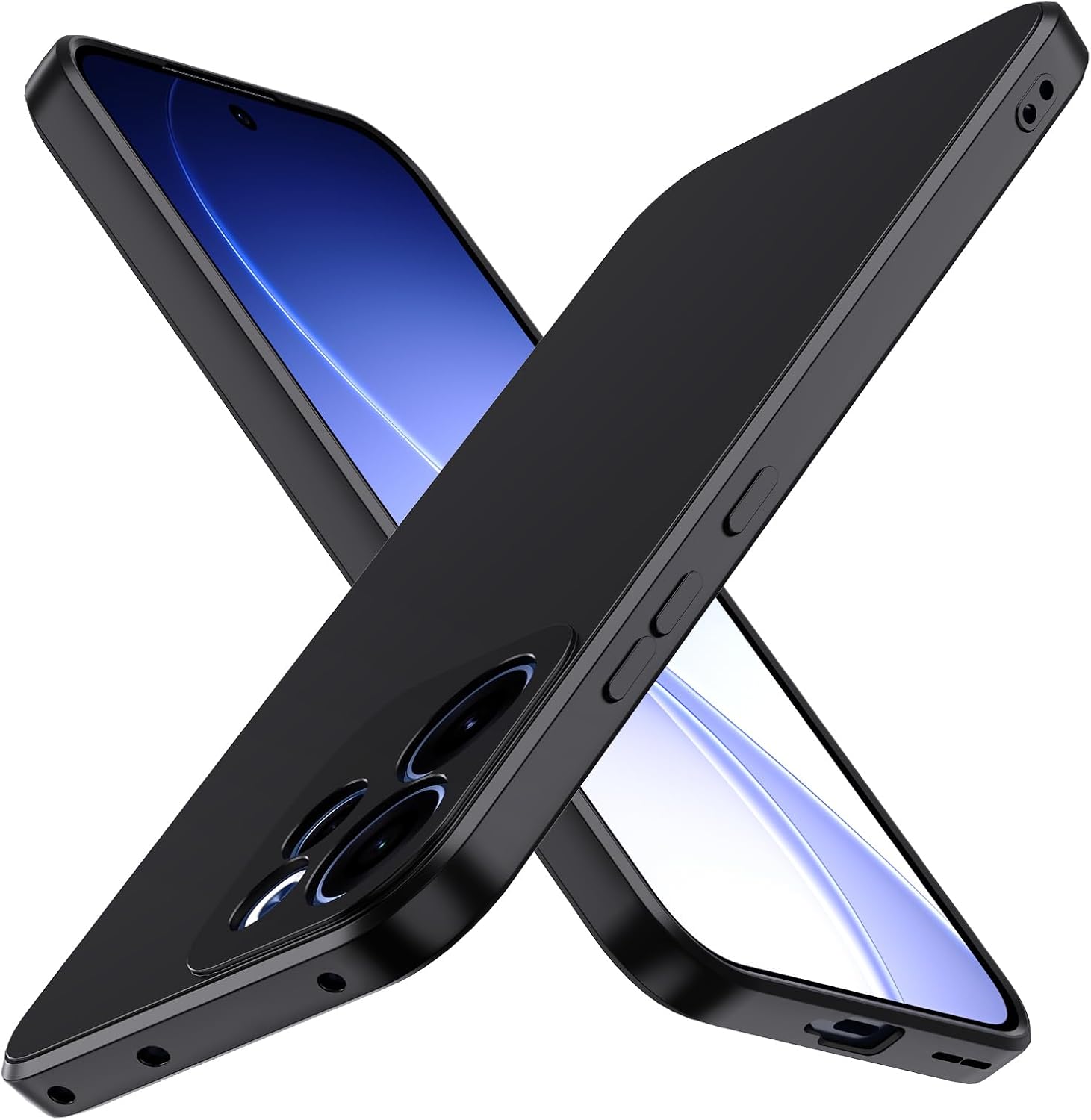 ivoler capa protetora para OPPO Reno15 F 5G / OPPO Reno15 FS 5G — preto