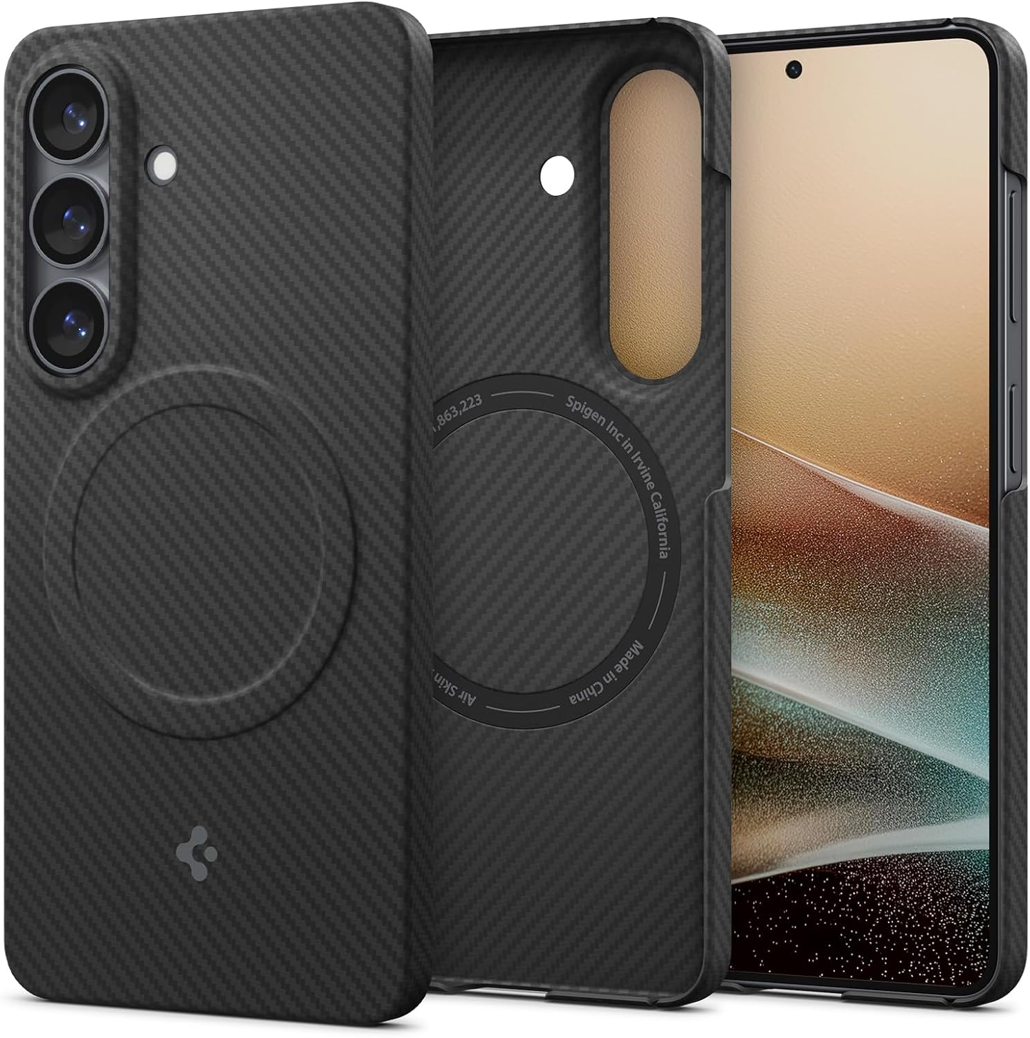 Spigen Funda Air Skin Aramid MagFit para Samsung Samsung Galaxy S26