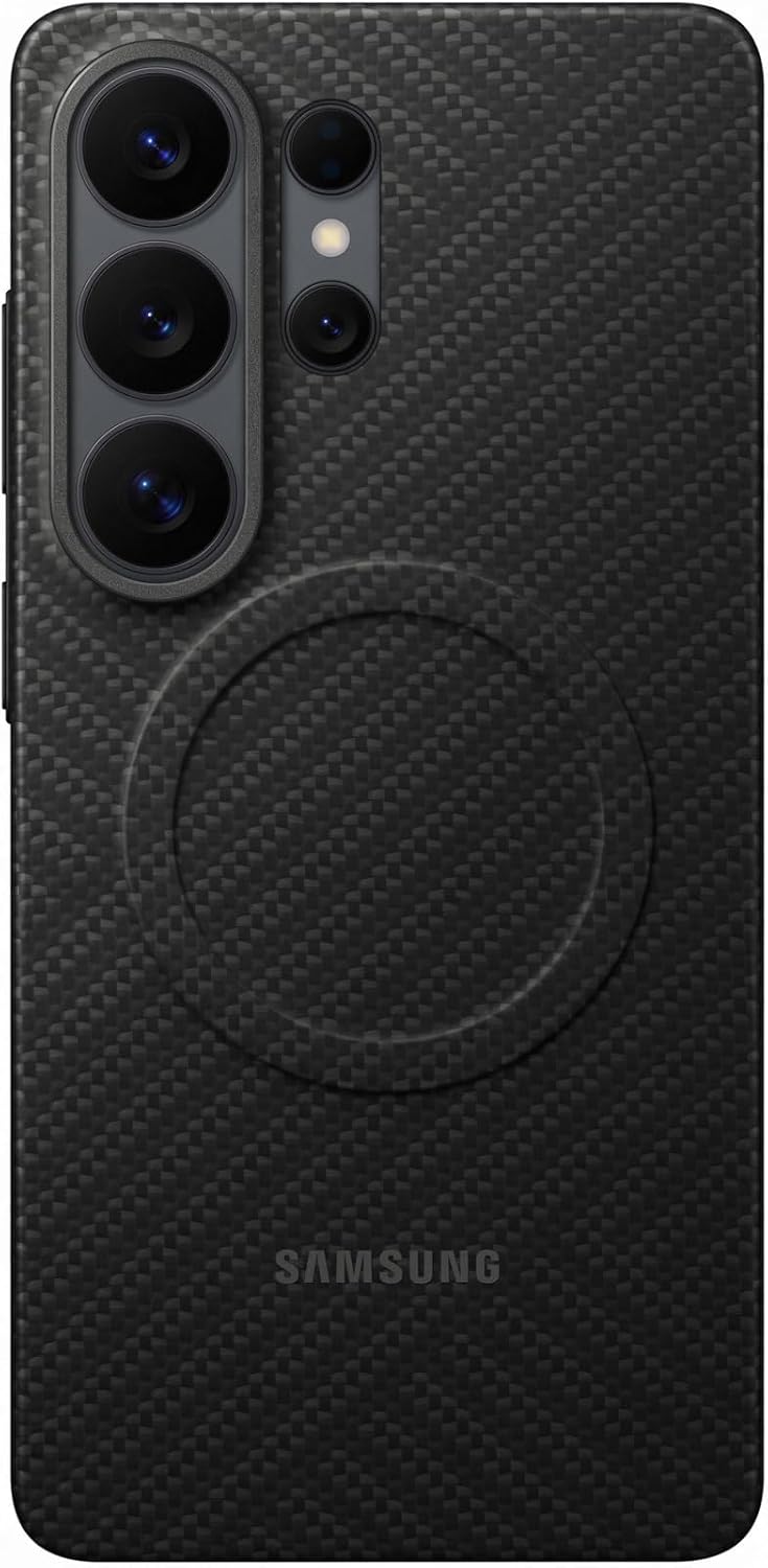 Samsung Funda magnética de Carbono para Galaxy S26 Ultra, Color Negro