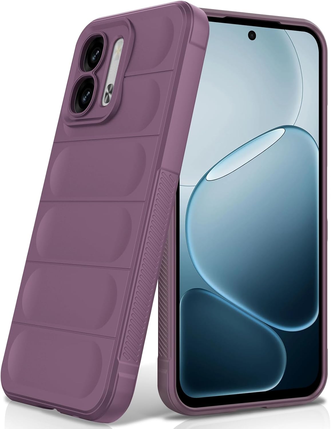 BonYonka capa protetora para OPPO A6k 4G — violeta