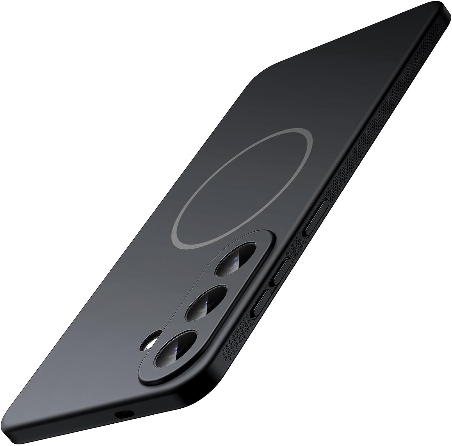 JETech Funda Magnética Slim para Galaxy S26 Plus, Antideslizante, Negro