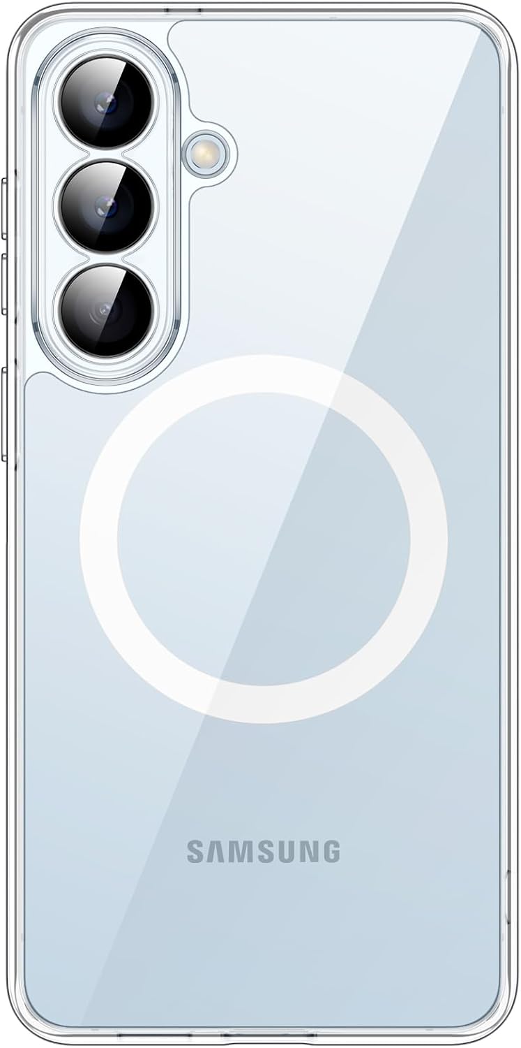 JETech Funda Magnética para Galaxy S26 Plus, Transparente