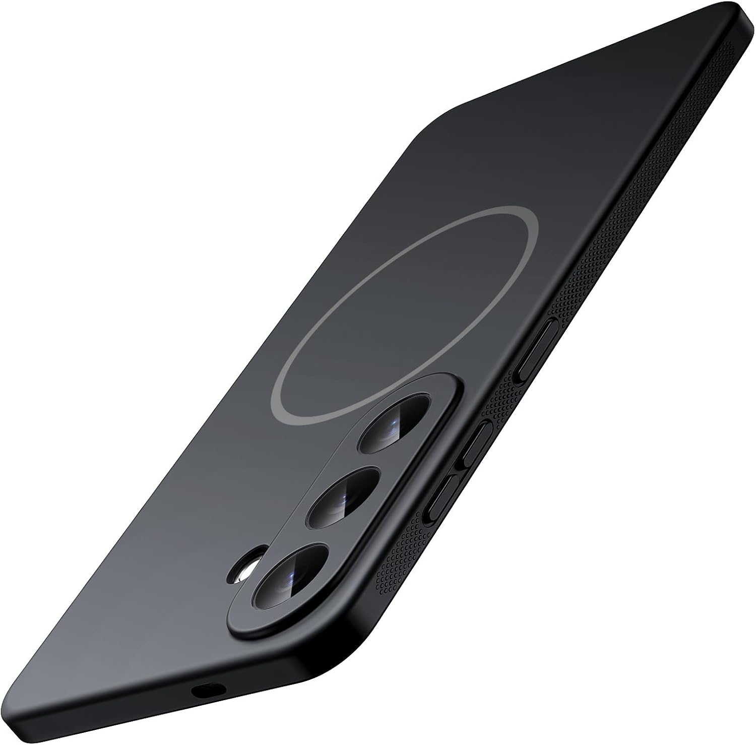 JETech Funda Magnética Slim para Samsung Galaxy S26, Antideslizante, Negro