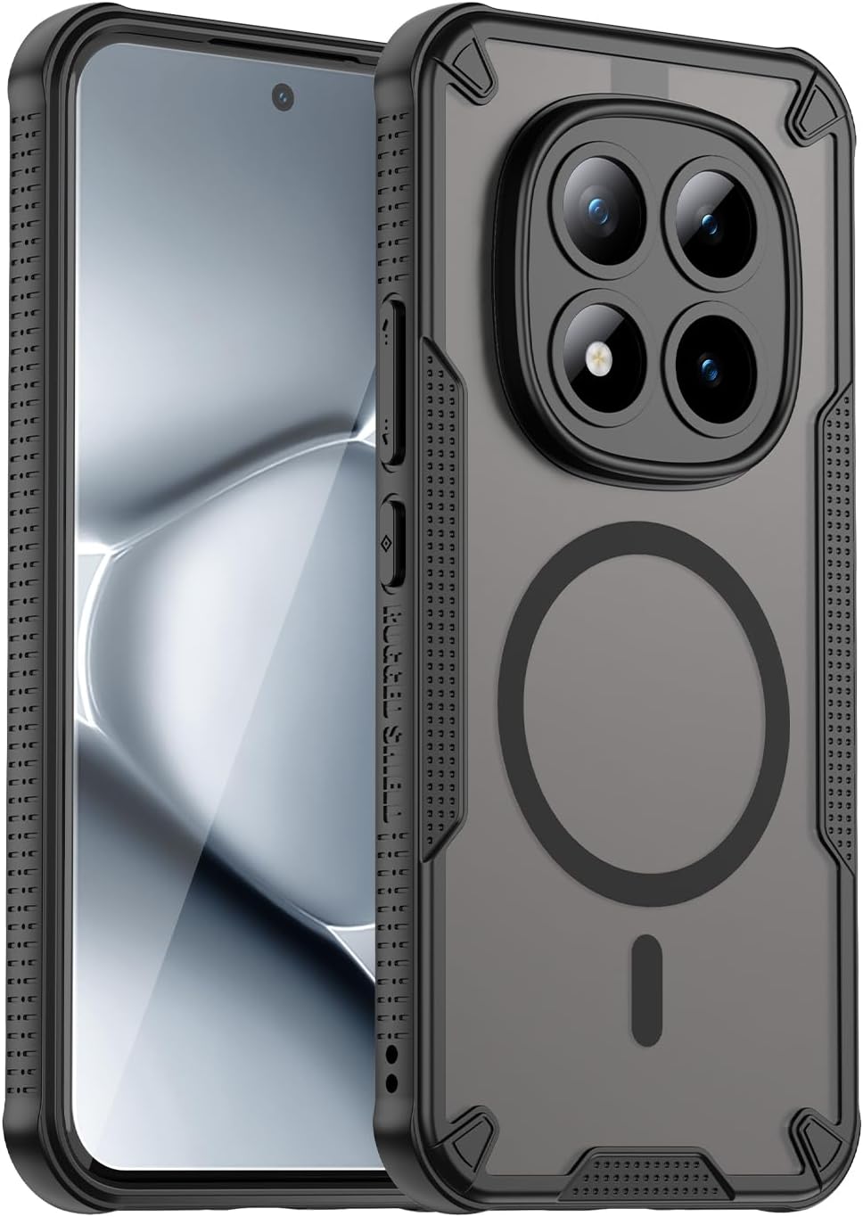 Yojiong capa magnética para POCO M8 Pro 5G — preto