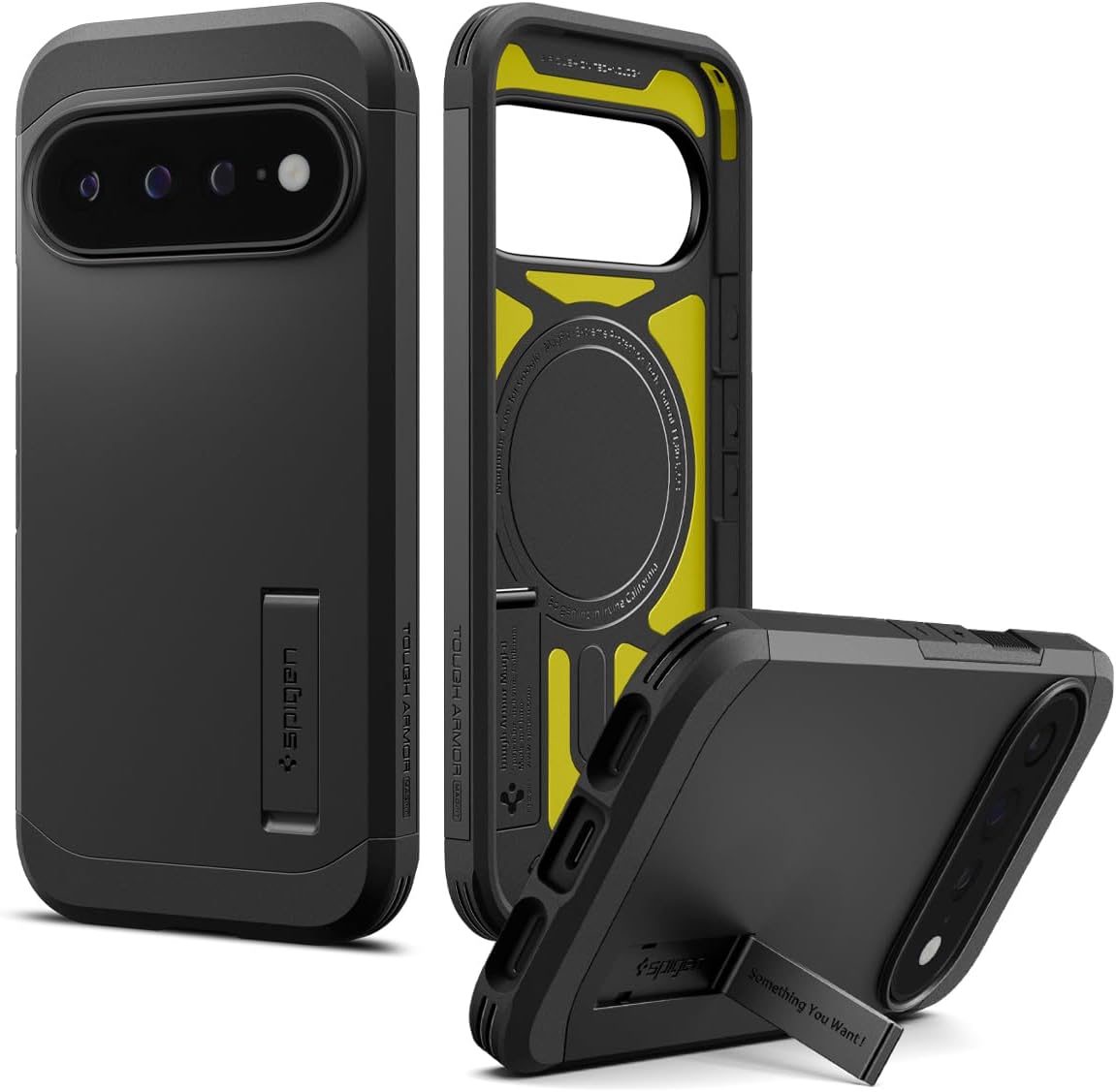 Spigen Tough Armor — Capa traseira magnética para Google Pixel 11 Pro XL