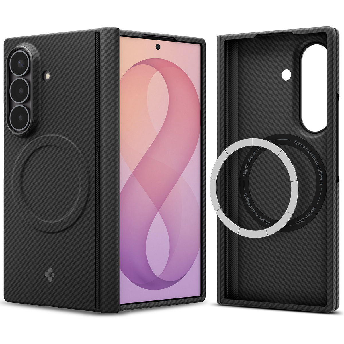 Spigen Funda Airskin Aramid MagFit para Samsung Galaxy Z Fold 8 Ultra