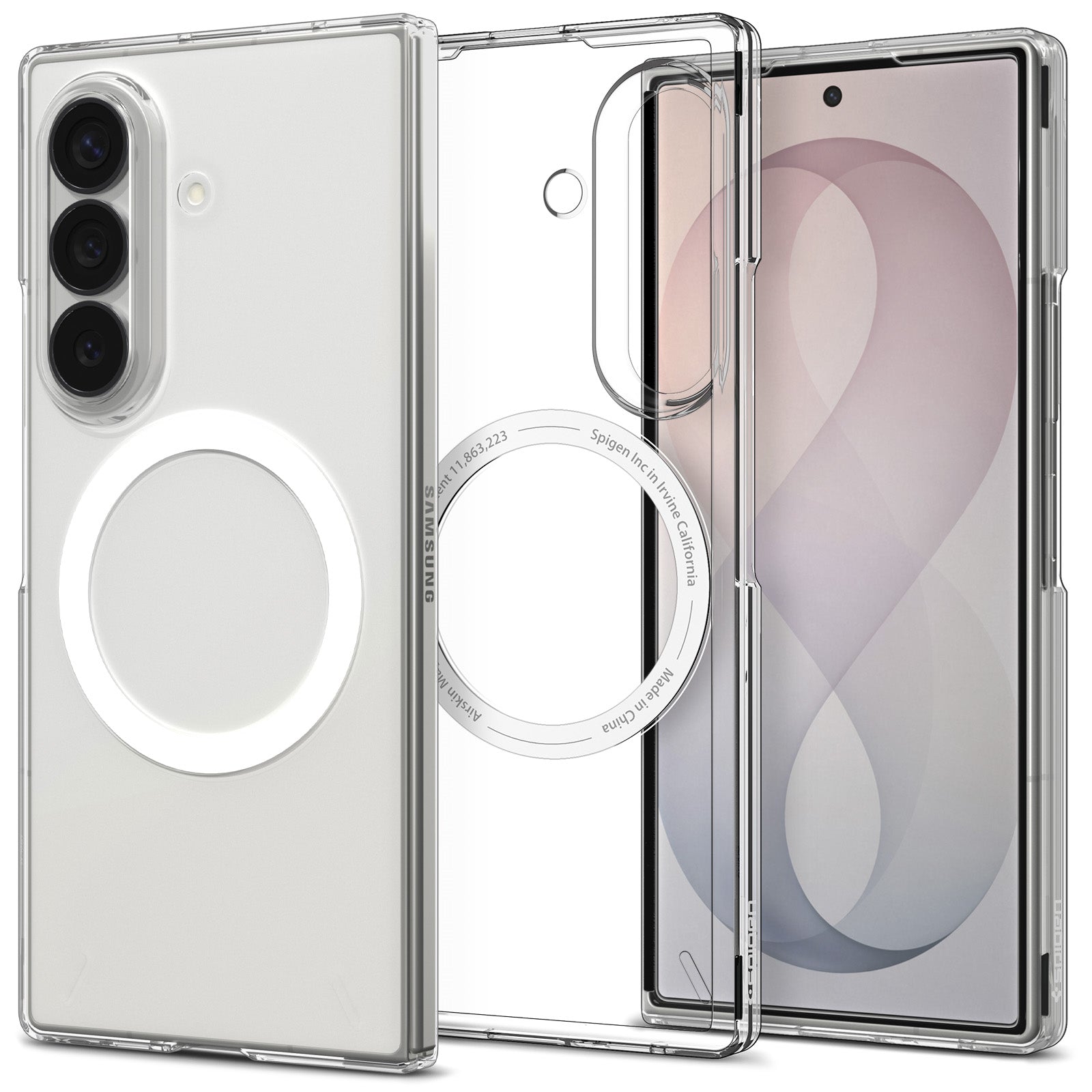 Spigen Funda Airskin MagFit para Samsung Galaxy Z Fold 8 Ultra