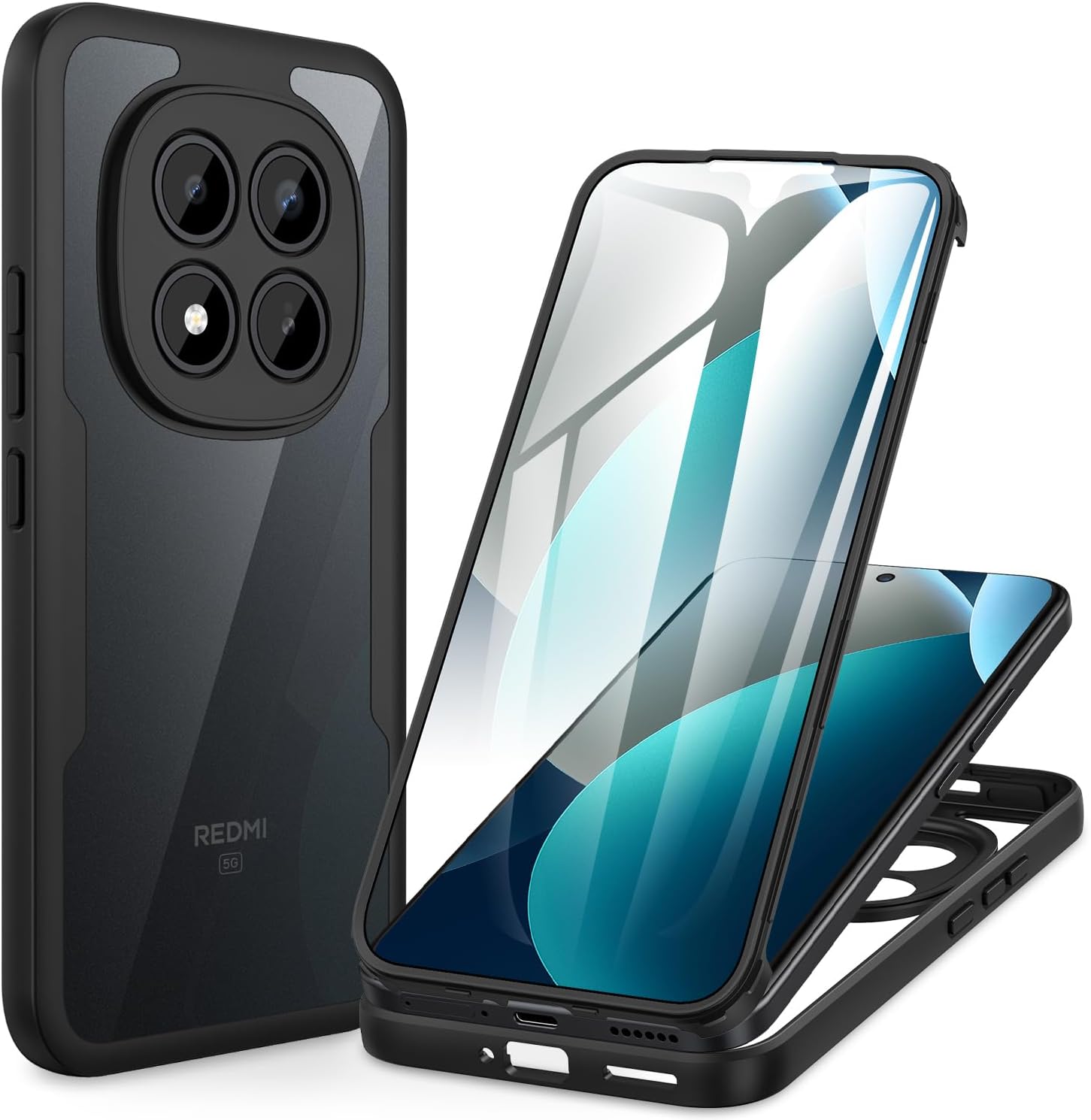 CENHUFO capa protetora para POCO M8 Pro 5G — preto