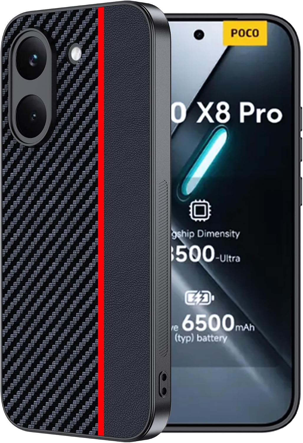 FDHYFGDY capa protetora para POCO X8 Pro