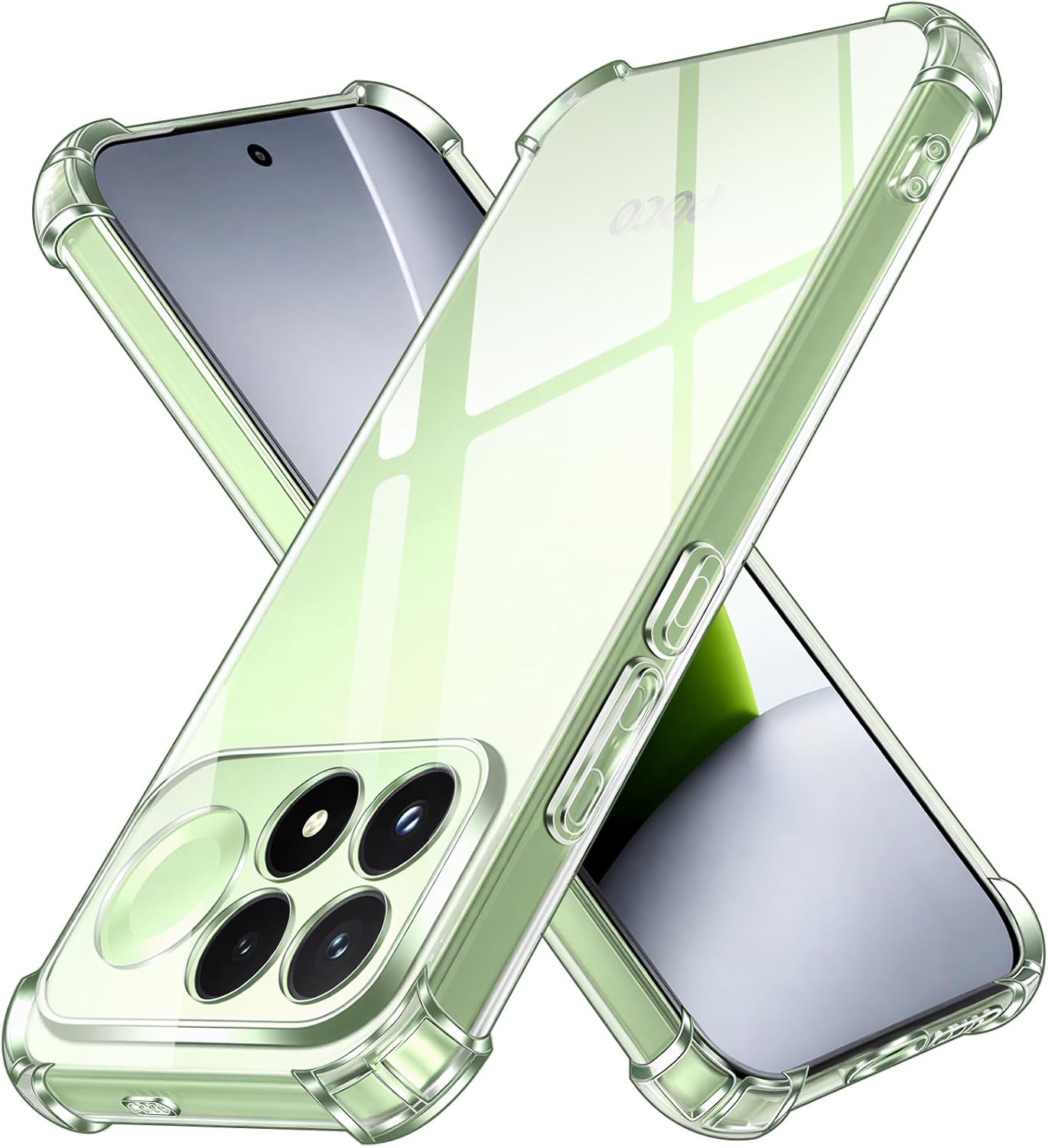 ivoler capa protetora para POCO F9 Pro — transparente