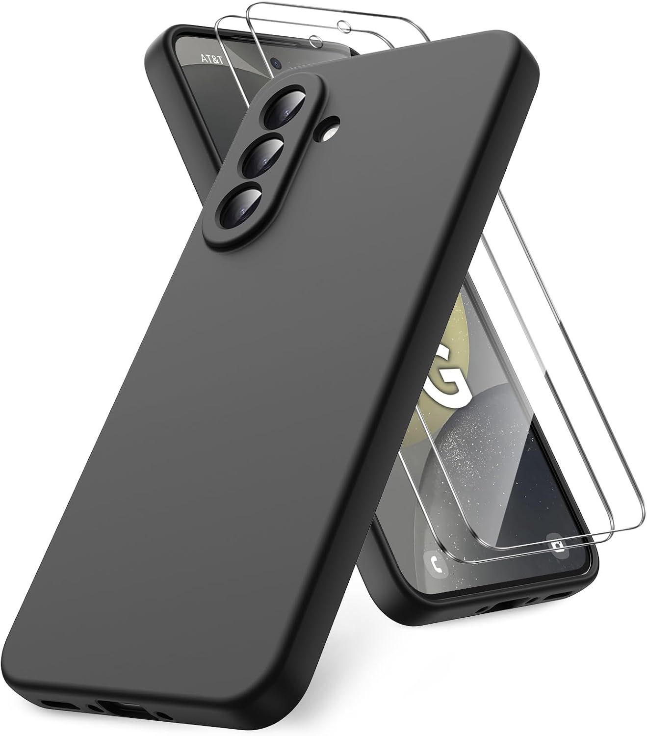 Vansdon Funda Compatible con Samsung Galaxy A37 5G- Negro