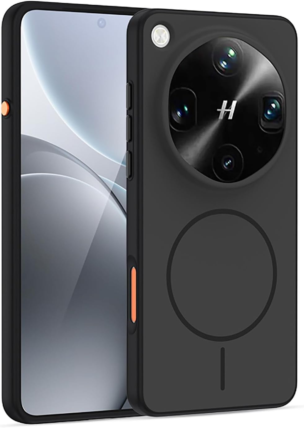 GIOPUEY capa magnética para OPPO Find X9 Ultra — preto