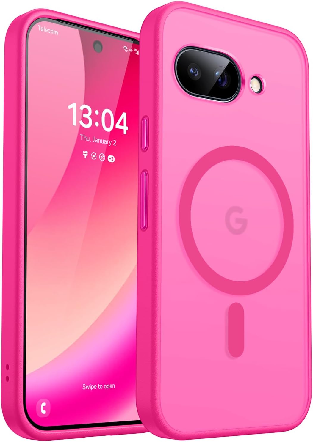 CANSHN — Capa carteira magnética para Google Pixel 10a