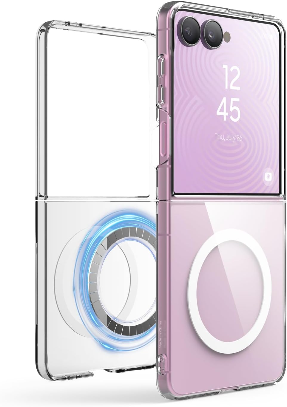 elago Funda Transparente Magnética para Samsung Galaxy Z Flip 8