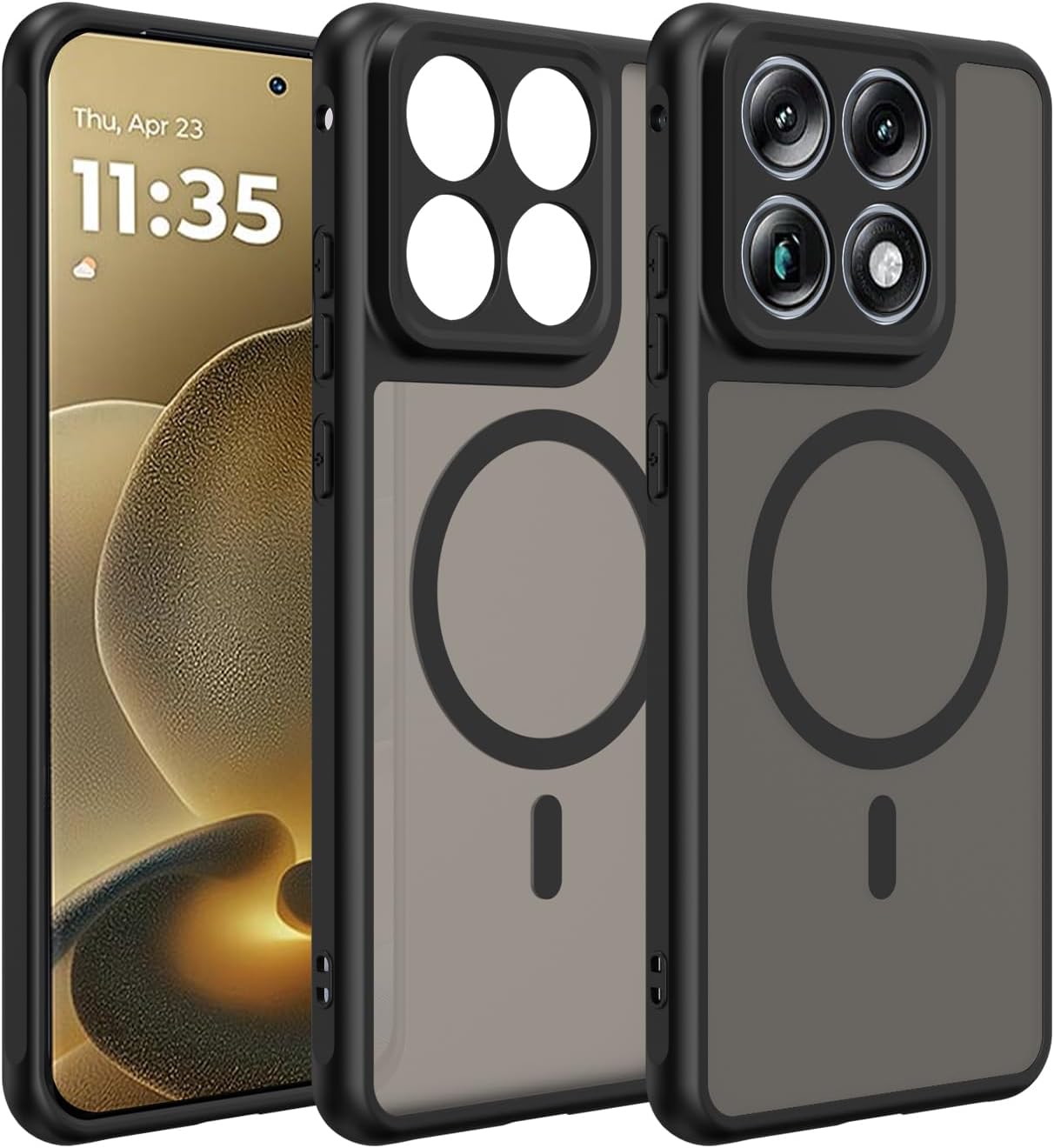 Yojiong — Capa carteira magnética para Motorola Signature