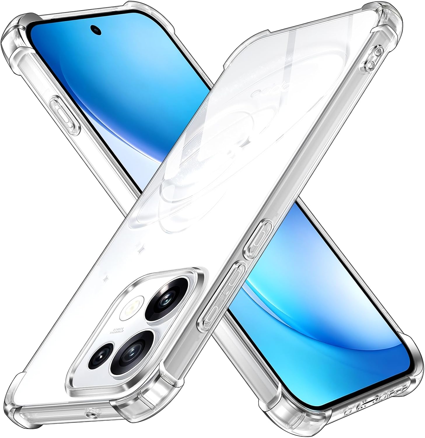 ivoler para OPPO Reno16 / Reno16 Pro 5G — capa em TPU