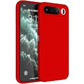 HAFFAN Funda de Silicona TPU Compatible con Realme 16 5G (6.57" Inches), Carcasa Protectora para Teléfono Móvil - Rojo Chino