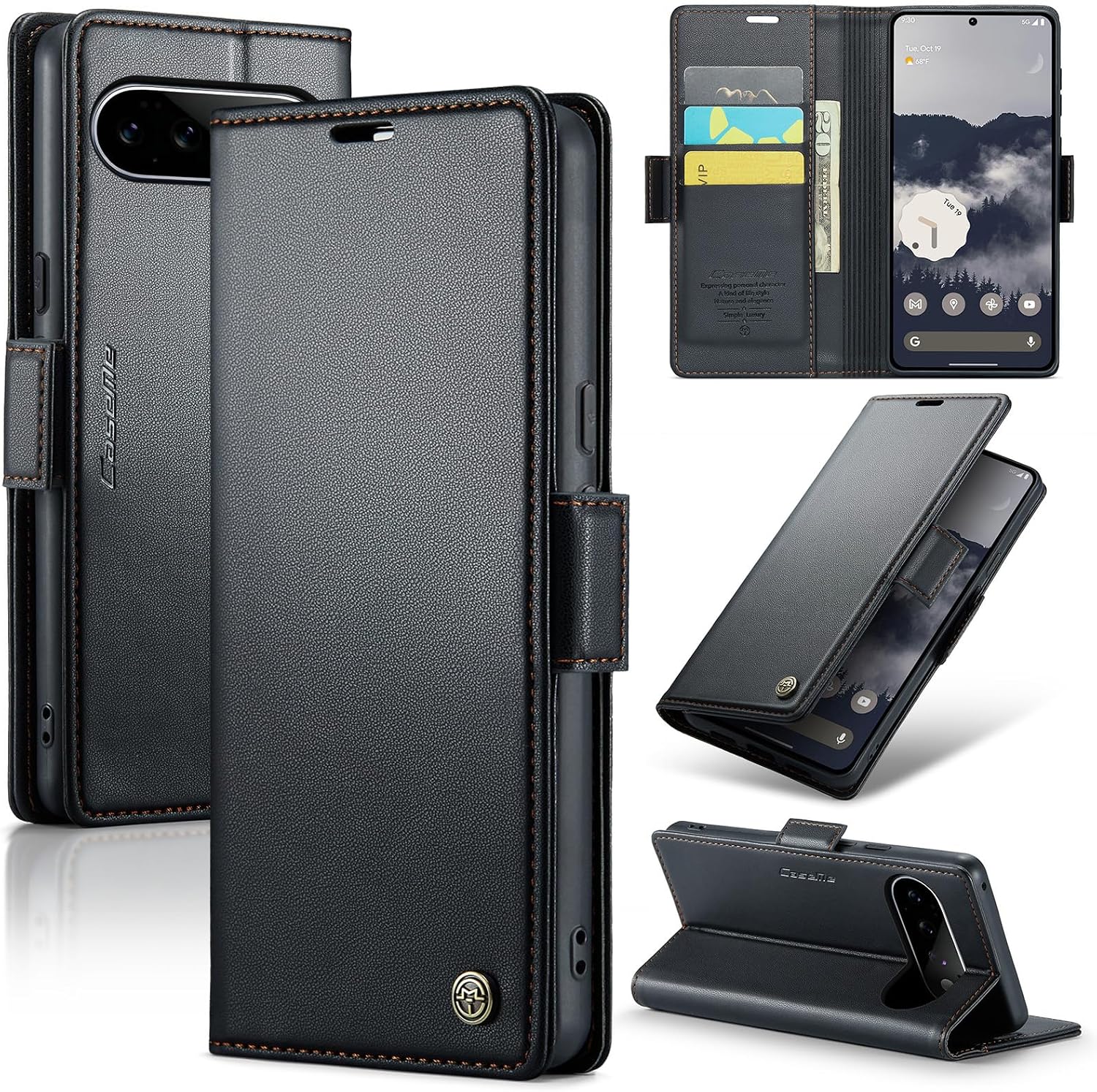 Idhiem — Capa carteira para Google Pixel 11 Pro, Google Pixel 11