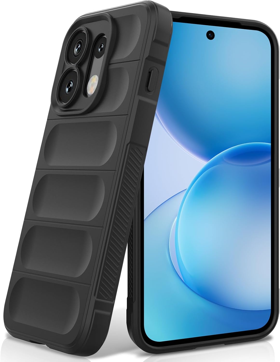 BonYonka capa protetora para OPPO Reno16 5G / OPPO Reno16 Pro 5G — preto