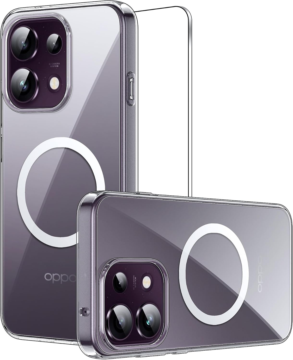 Lemxiee capa magnética para OPPO Reno16 F 5G / OPPO Reno16 FS 5G