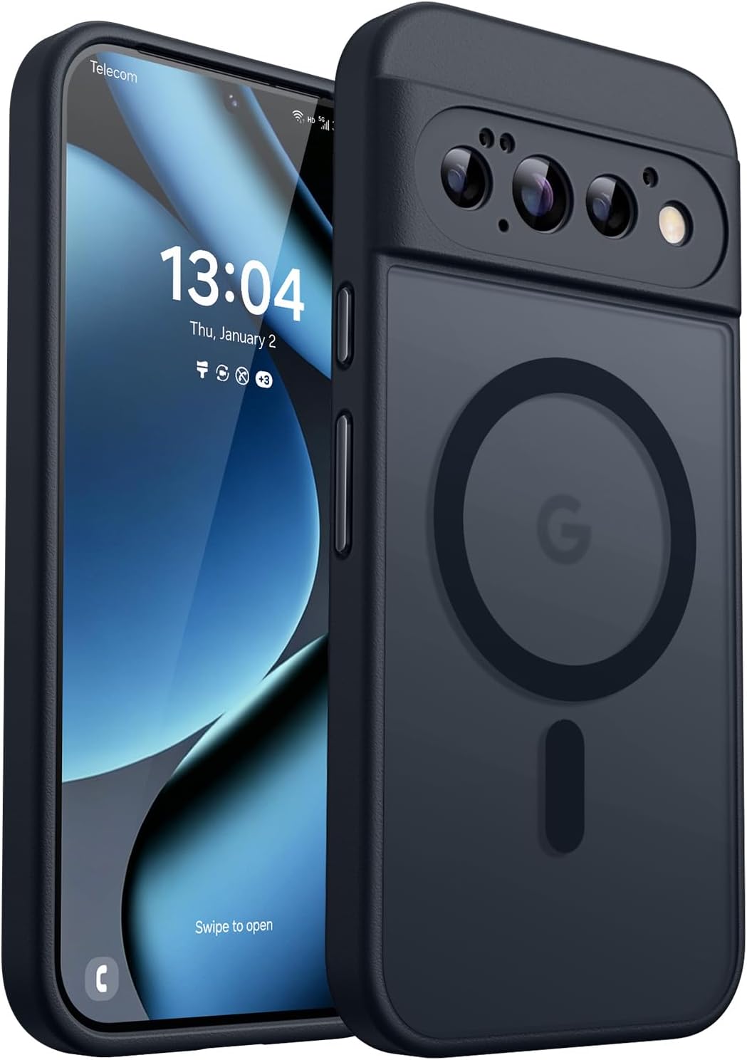 CANSHN — Capa carteira magnética para Google Pixel 11 Pro