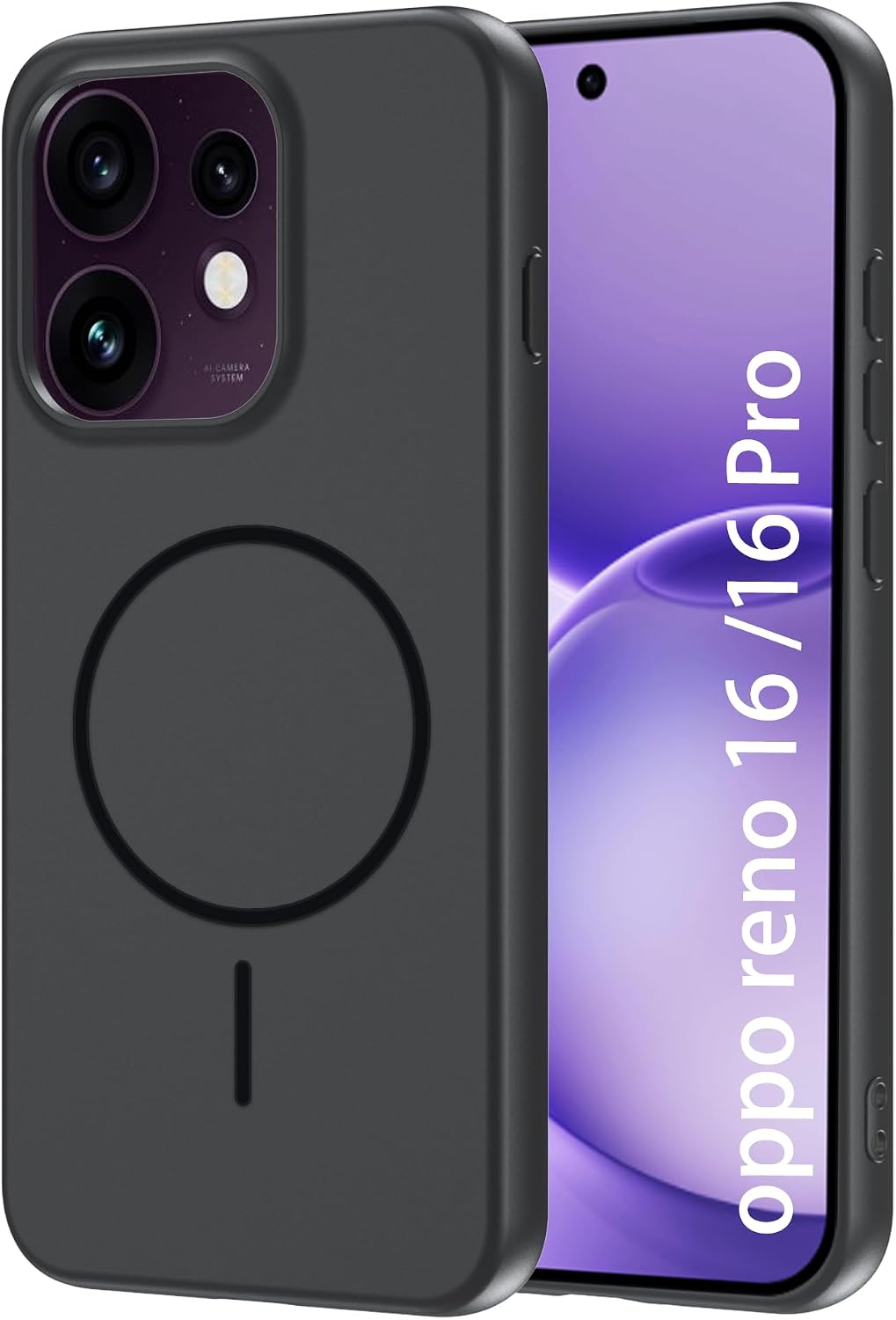 Rojeuinn capa magnética para OPPO Reno16 5G / OPPO Reno16 Pro 5G