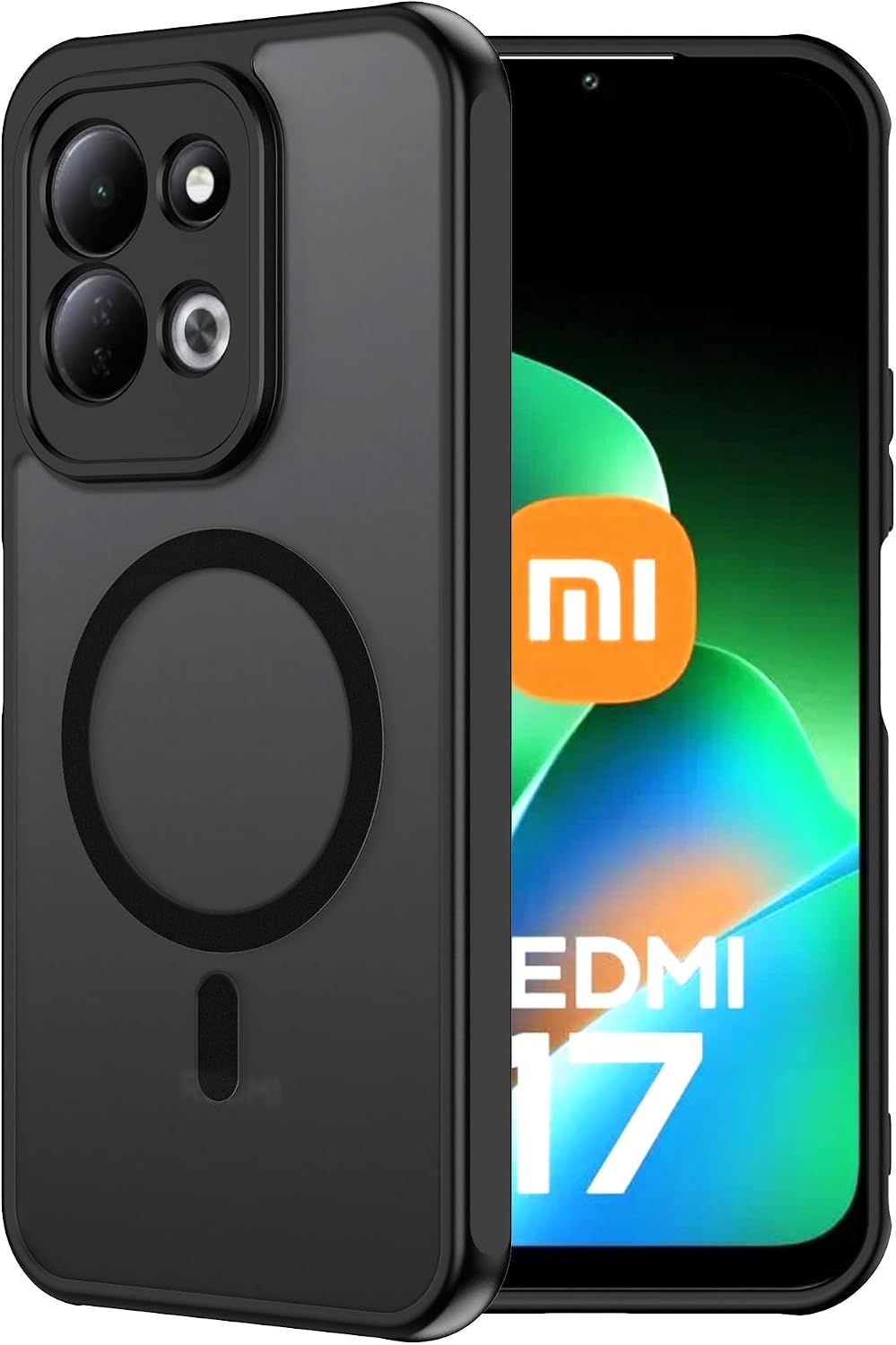 FDHYFGDY Funda para Xiaomi Redmi 17 4G/5G Carcasa,Magnética Case