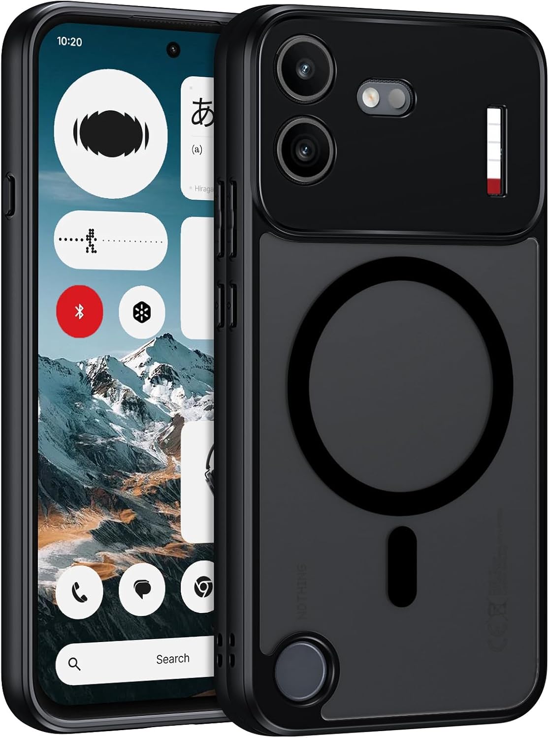 BENTOBEN — Capa traseira magnética para Nothing Phone (4b)