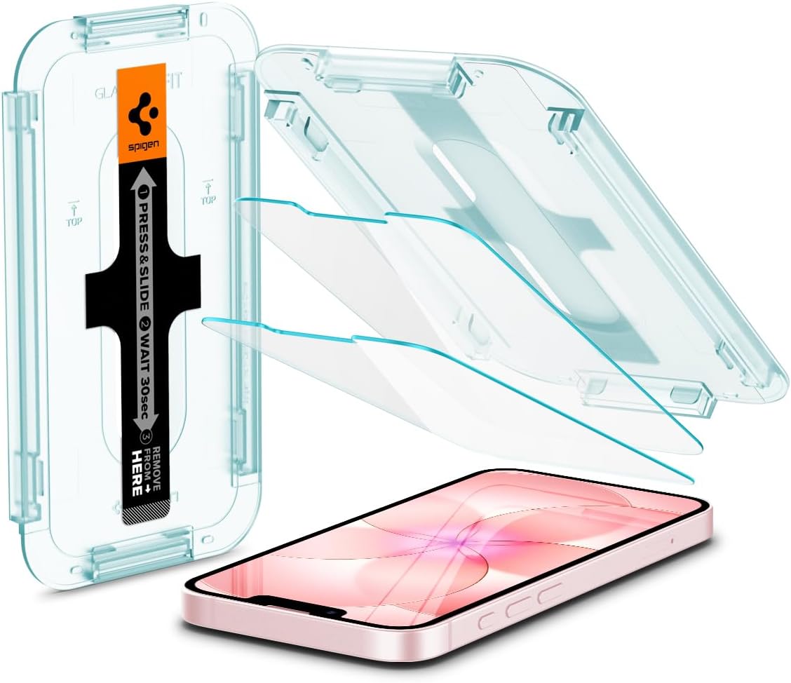 Spigen EZ Fit Pro — Protetor de vidro temperado para Apple iPhone 17e