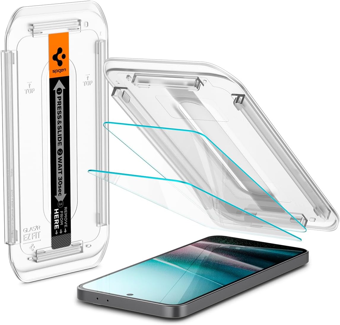 Spigen EZ Fit Protector Pantalla [2 Unidades] para Samsung Galaxy A37 5G