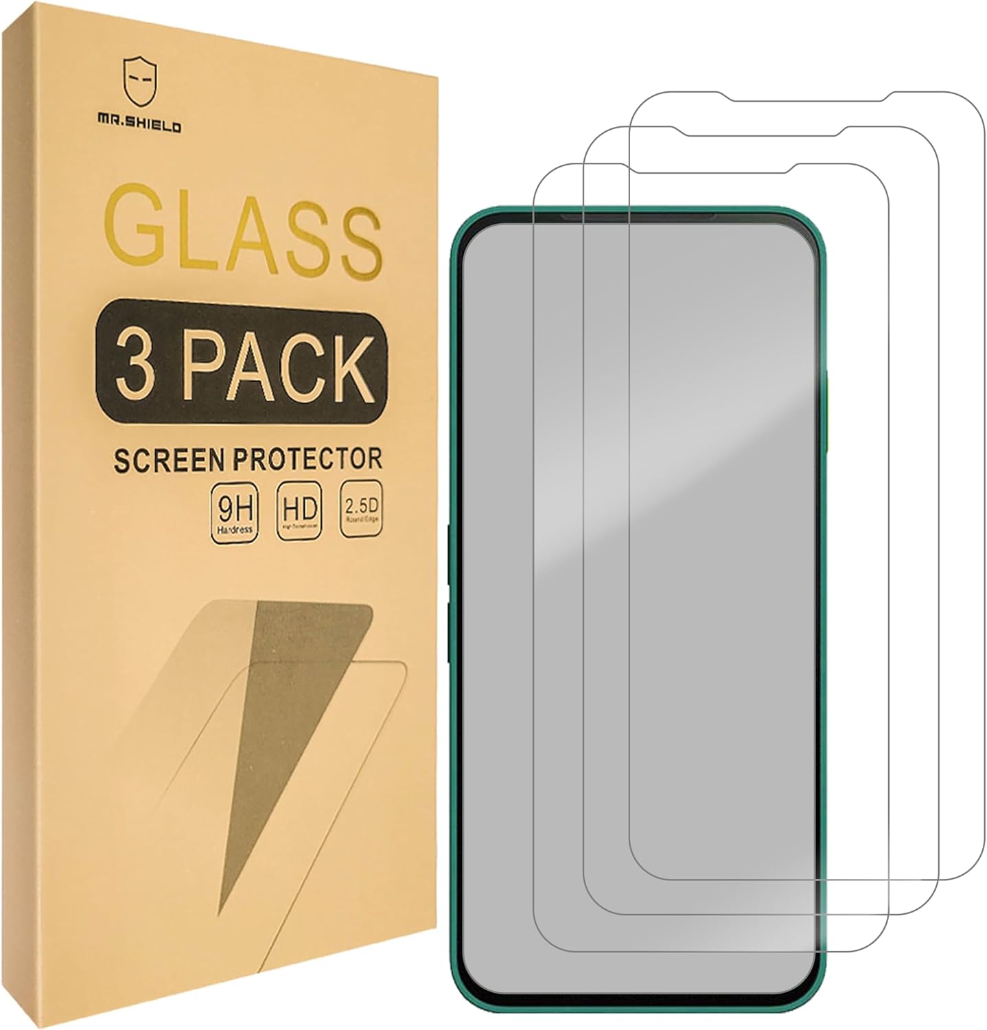 Mr.Shield — 3 protetores de vidro para Fairphone Gen. 6+