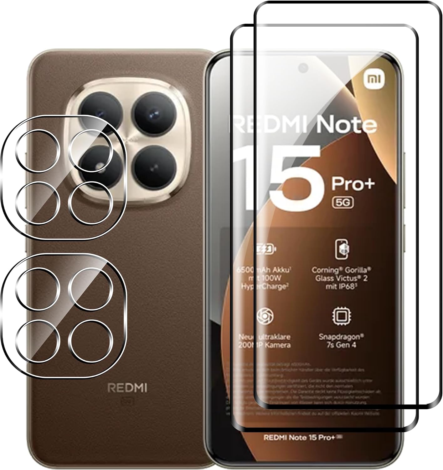 Fitudoos protetor de vidro temperado para POCO M8 Pro 5G