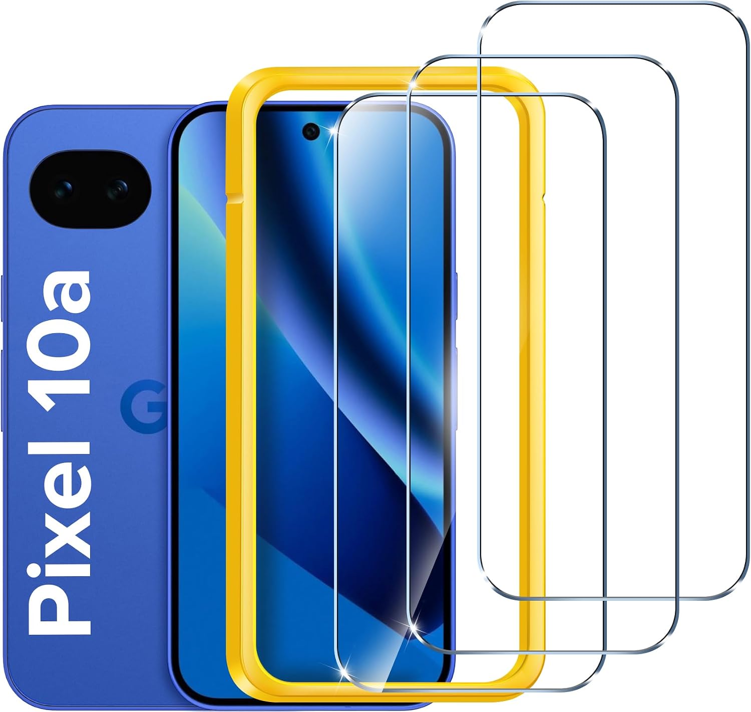 ivoler — Protetor de vidro temperado para Google Pixel 10a