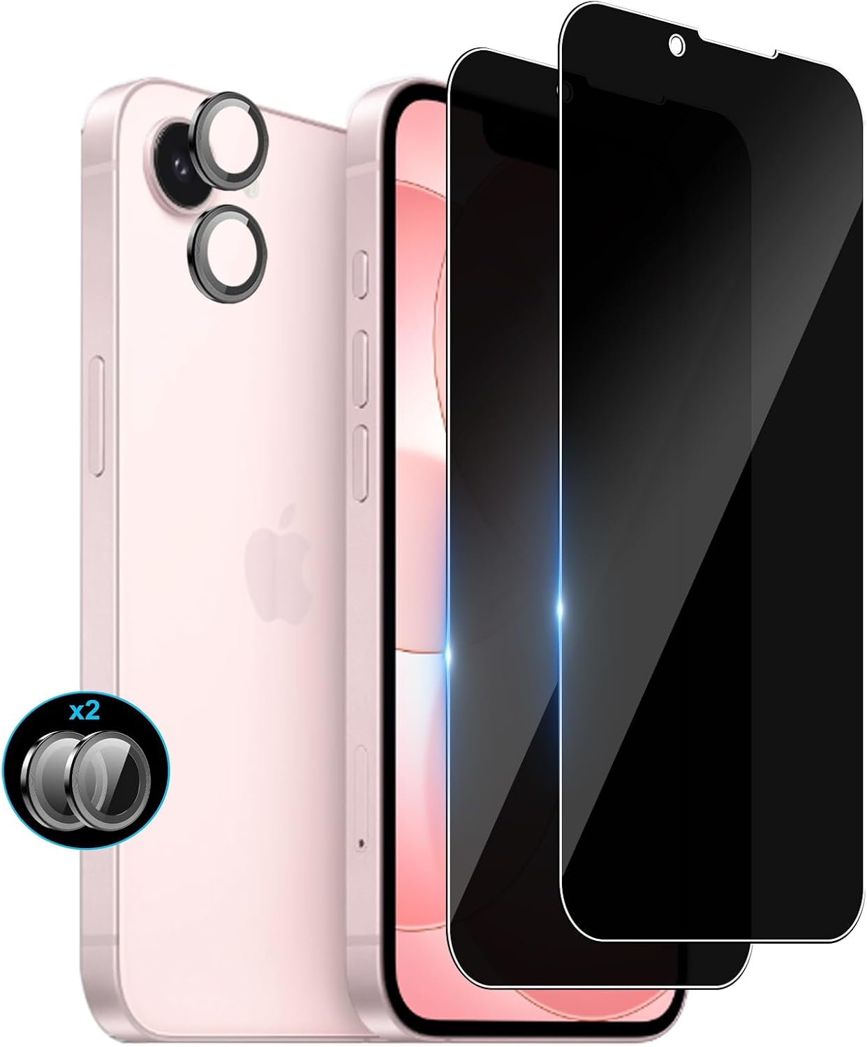Bihizei — Protetor de vidro temperado para Apple iPhone 17e (privacidade)