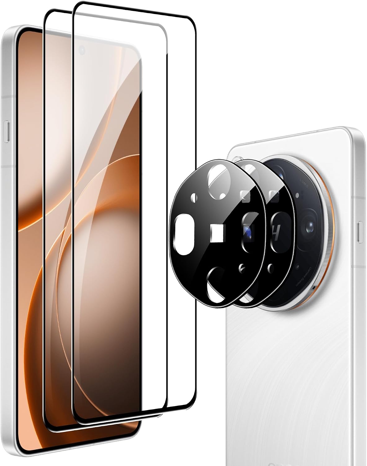 Heioloo protetor de câmaras para OPPO Find X9 Ultra