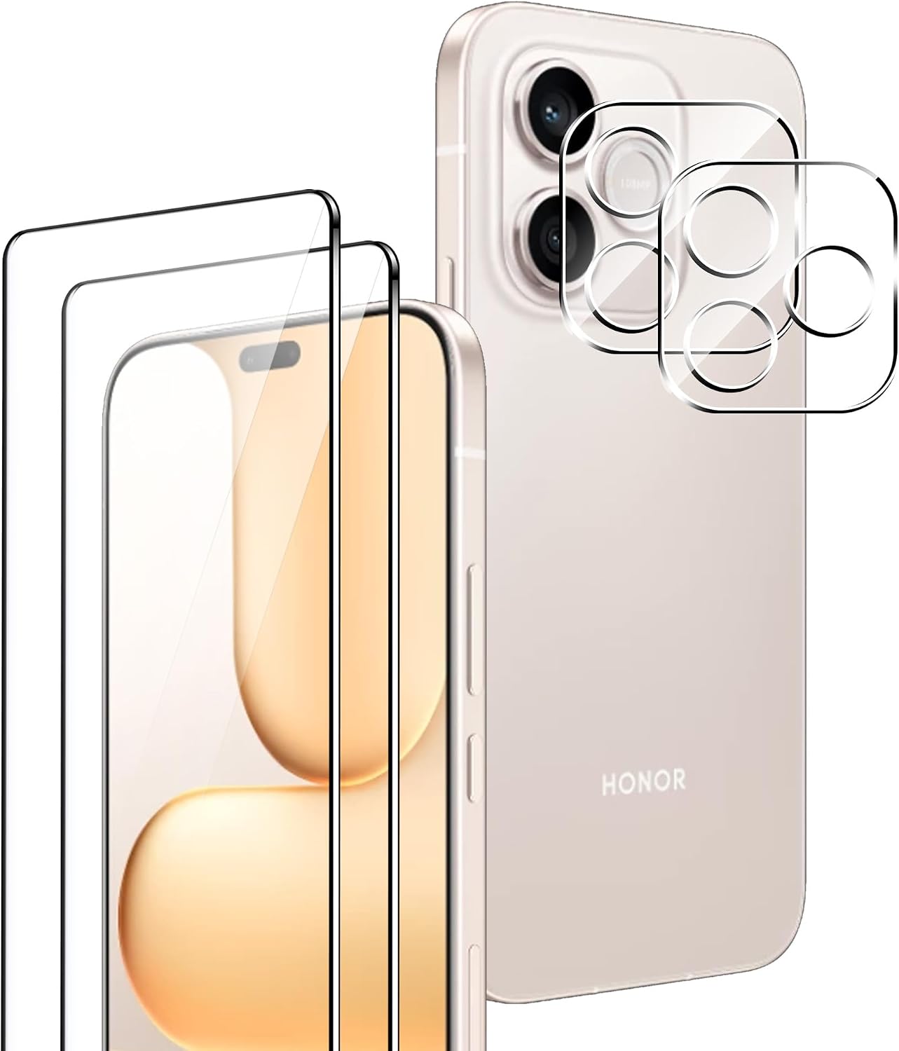 Rojeuinn — Protetor de vidro temperado para HONOR 600 Lite
