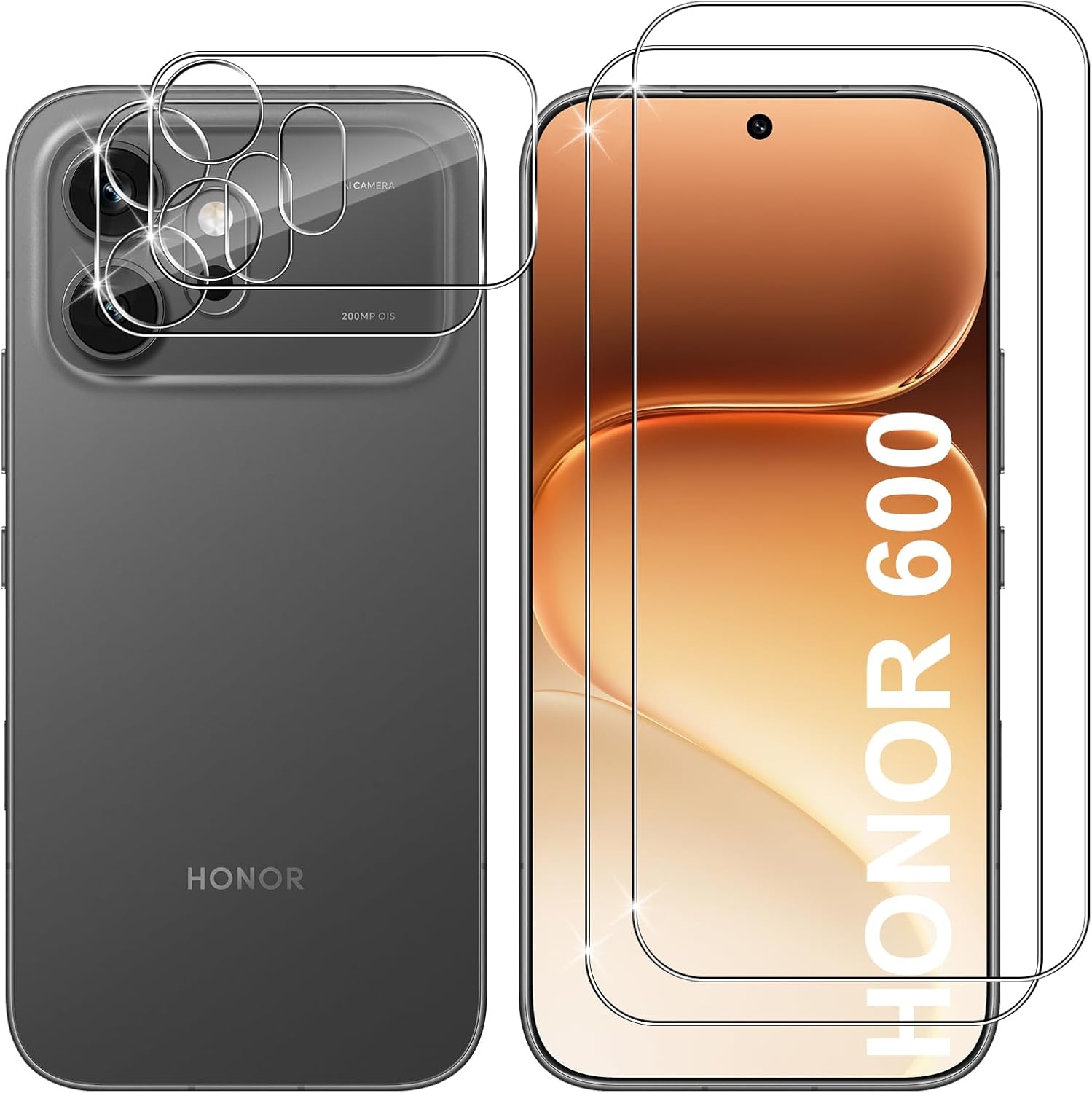 Lutree — Protetor de vidro temperado para HONOR 600