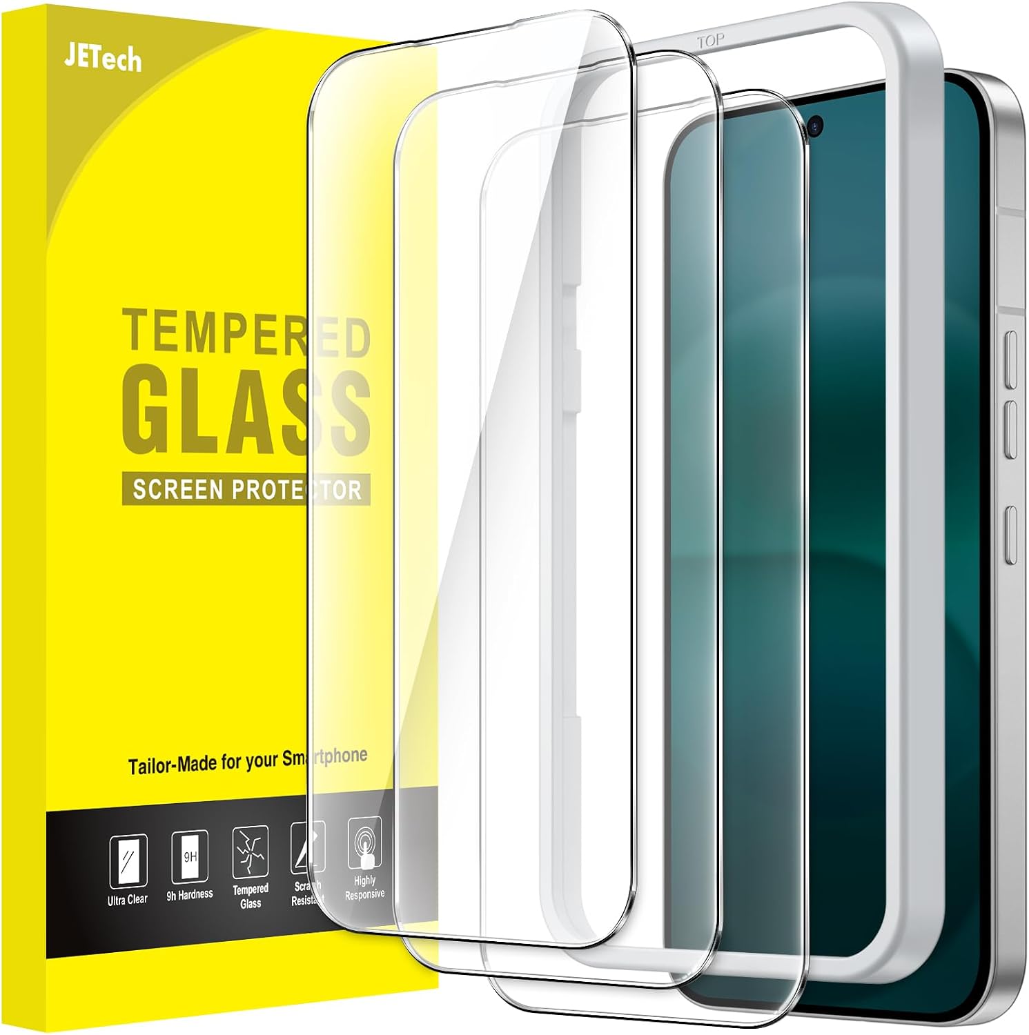 JETech — Protetor de vidro temperado para Nothing Phone (4a) Pro