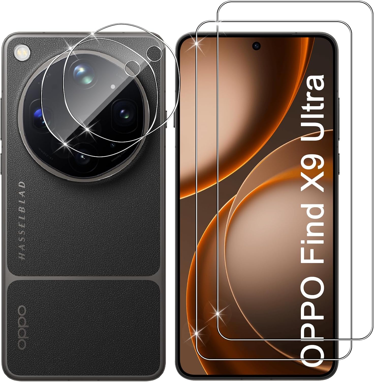Lutree protetor de vidro temperado para OPPO Find X9 Ultra