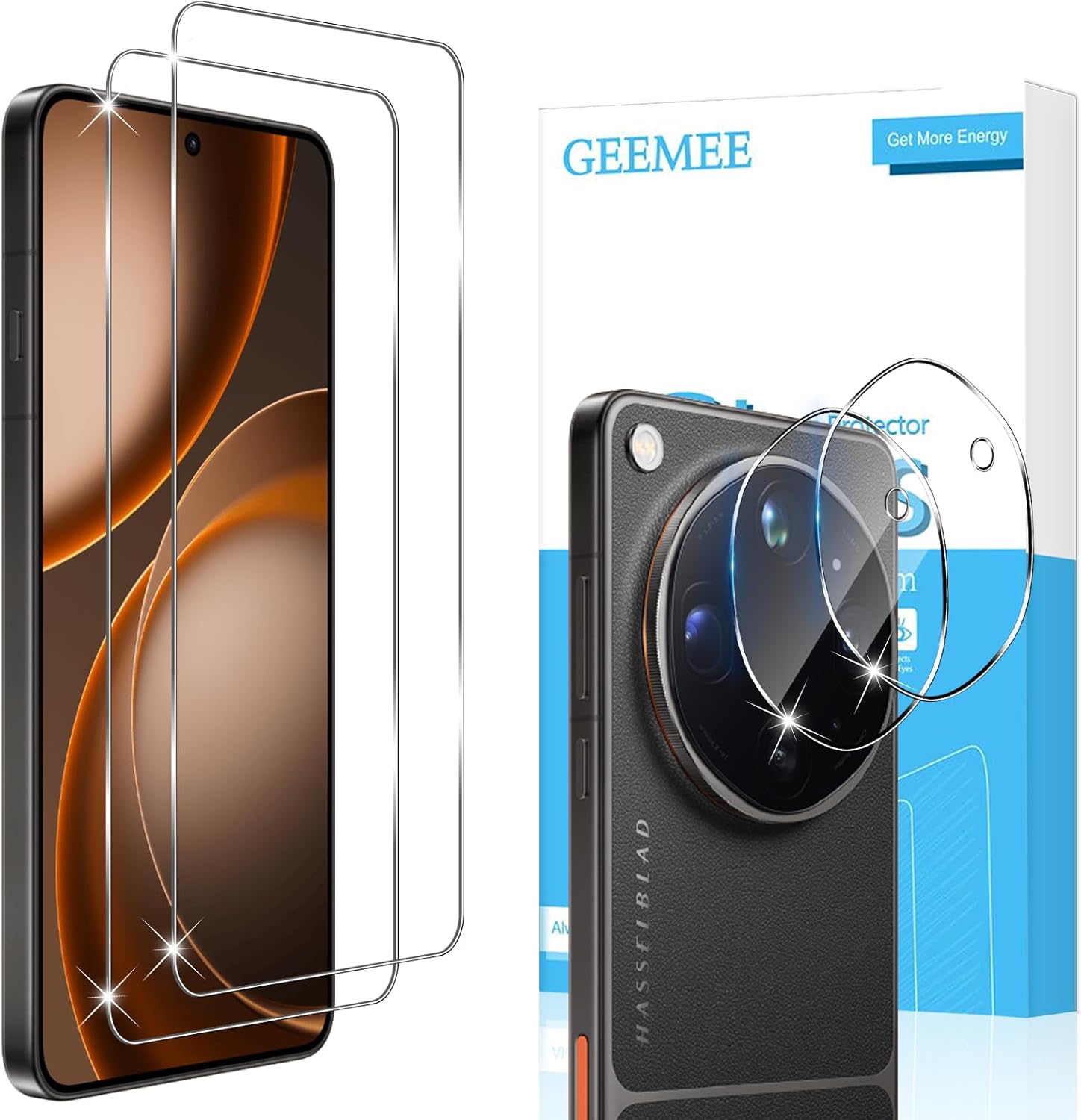 GEEMEE para OPPO Find X9 Ultra — conjunto 2+2, ref. B0GZYNNTX2
