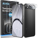 ELYCO Cristal Templado para Realme 16 5G, 2+2 Piezas | 2 Piezas Protector de Pantalla + 2 Piezas Protector de Lente Cámara, 9H Dureza Anti-Rasguños, HD Vidrio Templado