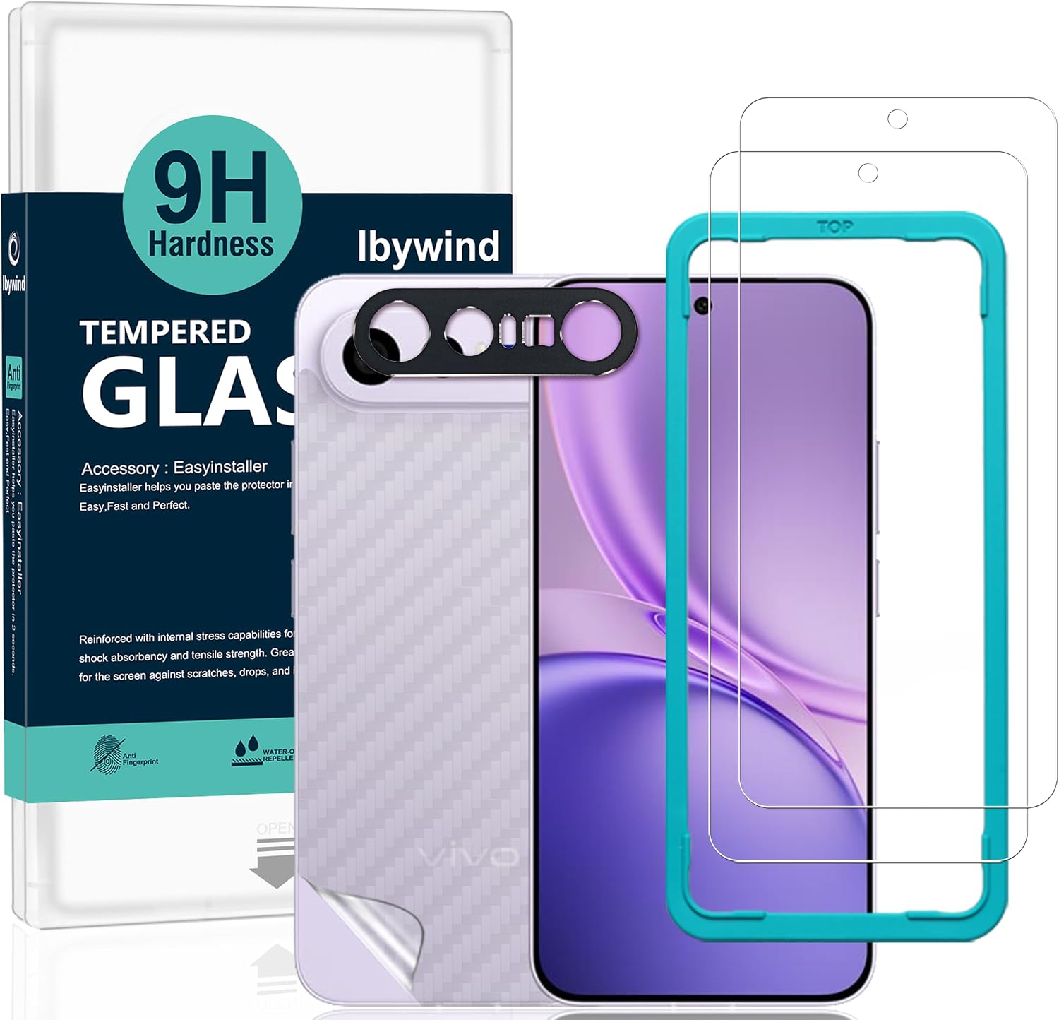 Ibywind — proteção de ecrã e câmara para Vivo X300 FE