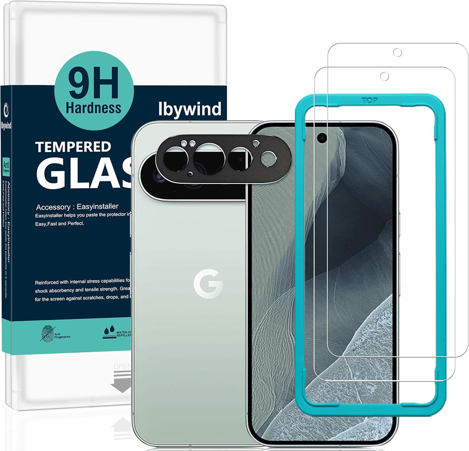 Ibywind — Protetor de vidro temperado para Google Pixel 11 Pro