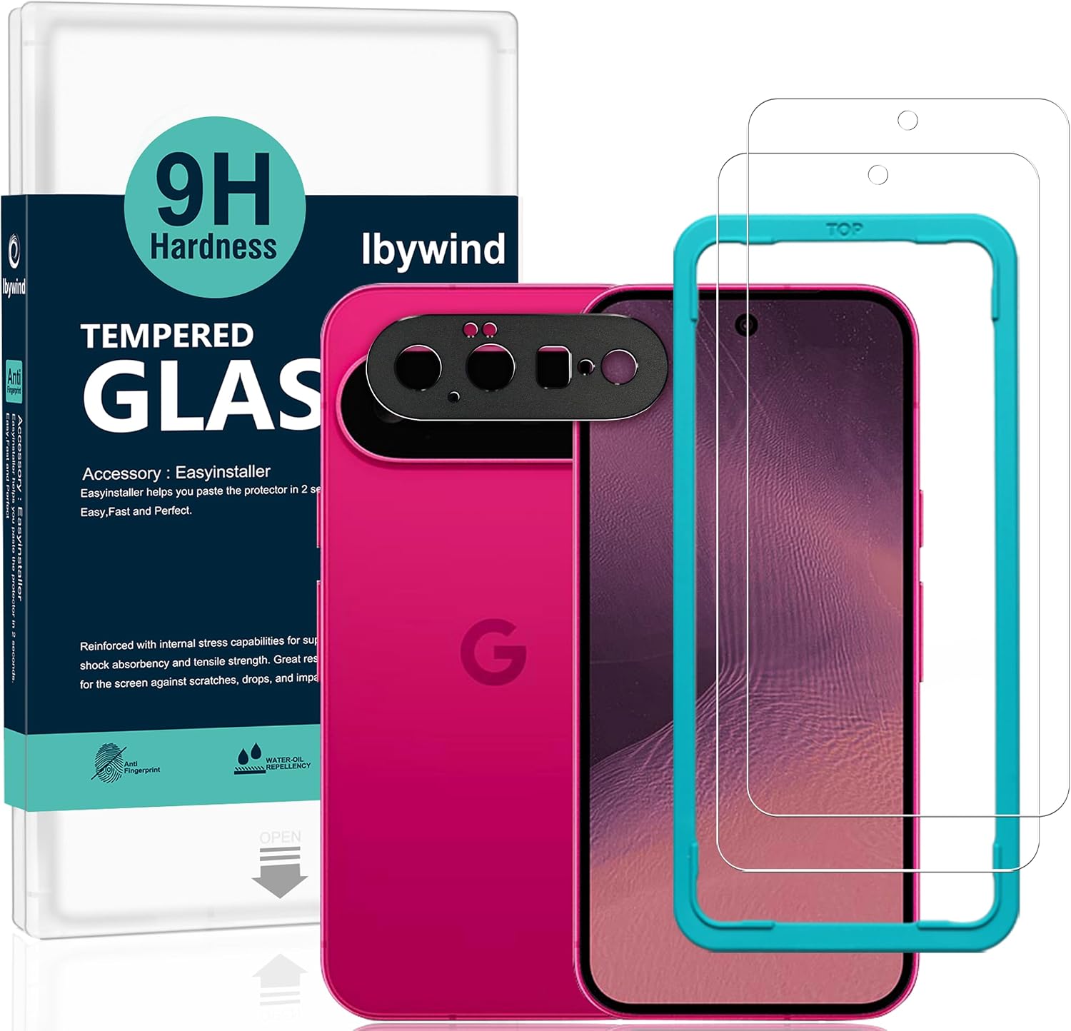 Ibywind — Protetor de vidro temperado para Google Pixel 11