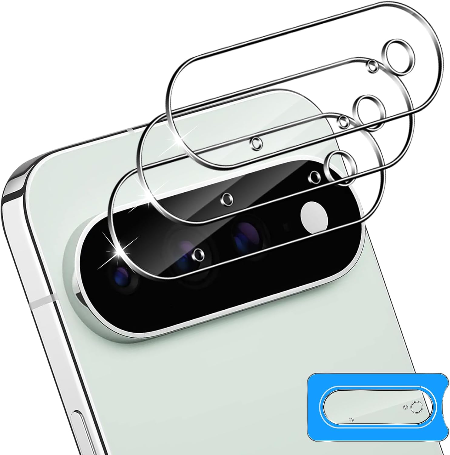 QULLOO para Google Pixel 11 Pro XL — 3 películas 9H