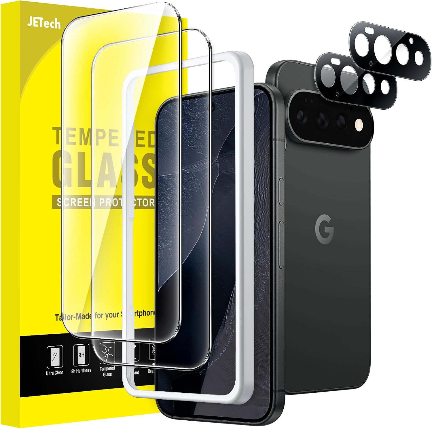 JETech — Protetor de vidro temperado para Google Pixel 11 Pro