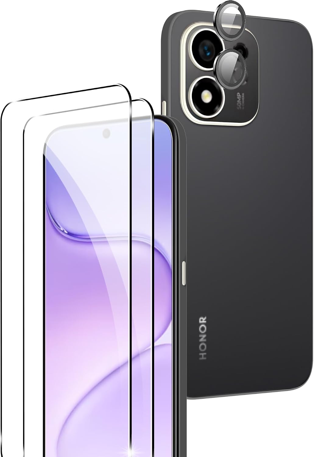 Rojeuinn — Protetor de vidro temperado para HONOR 600 Smart 5G